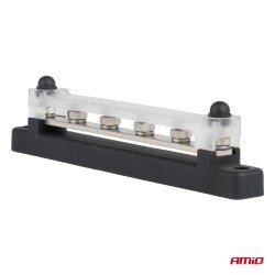 ΜΠΑΡΑ ΚΑΛΩΔΙΩΝ / ΤΕΡΜΑΤΙΚΟ 4 ΘΕΣΕΩΝ M6 max 48V  AMIO - 1 Τεμ.-Amio-03808/AM ΜΠΑΡΑ ΚΑΛΩΔΙΩΝ / ΤΕΡΜΑΤΙΚΟ 4 ΘΕΣΕΩΝ M6 max 48V  AMIO - 1 Τεμ.-Amio-03808/AM