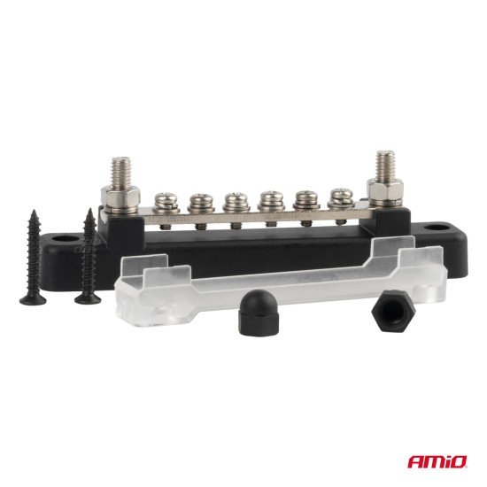 ΜΠΑΡΑ ΚΑΛΩΔΙΩΝ / ΤΕΡΜΑΤΙΚΟ 6 ΘΕΣΕΩΝ M6 max 48V  AMIO - 1 Τεμ.-Amio-03809/AM ΜΠΑΡΑ ΚΑΛΩΔΙΩΝ / ΤΕΡΜΑΤΙΚΟ 6 ΘΕΣΕΩΝ M6 max 48V  AMIO - 1 Τεμ.-Amio-03809/AM
