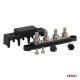 ΜΠΑΡΑ ΚΑΛΩΔΙΩΝ / ΤΕΡΜΑΤΙΚΟ 4 ΘΕΣΕΩΝ M10 max 48V  AMIO - 1 Τεμ.-Amio-03811/AM ΜΠΑΡΑ ΚΑΛΩΔΙΩΝ / ΤΕΡΜΑΤΙΚΟ 4 ΘΕΣΕΩΝ M10 max 48V  AMIO - 1 Τεμ.-Amio-03811/AM