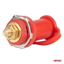 ΠΟΛΟΣ ΜΠΑΤΑΡΙΑΣ ΘΕΤΙΚΟΣ 3/8'' M10 max.48V 250A ΣΕ ΚΟΚΚΙΝΟ ΧΡΩΜΑ ΜΕ ΚΑΠΑΚΙ AMIO - 1 Τεμ.-Amio-03814/AM ΠΟΛΟΣ ΜΠΑΤΑΡΙΑΣ ΘΕΤΙΚΟΣ 3/8'' M10 max.48V 250A ΣΕ ΚΟΚΚΙΝΟ ΧΡΩΜΑ ΜΕ ΚΑΠΑΚΙ AMIO - 1 Τεμ.-Amio-03814/AM
