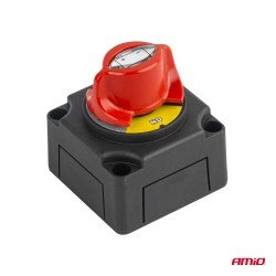 ΔΙΑΚΟΠΤΗΣ POWER-OFF ΜΠΑΤΑΡΙΑΣ ΣΕ ΒΑΣΗ 12-48V 300A  ΜΑΥΡΟ/ΚΟΚΚΙΝΟ AMIO - 1 Τεμ.-Amio-03838/AM ΔΙΑΚΟΠΤΗΣ POWER-OFF ΜΠΑΤΑΡΙΑΣ ΣΕ ΒΑΣΗ 12-48V 300A  ΜΑΥΡΟ/ΚΟΚΚΙΝΟ AMIO - 1 Τεμ.-Amio-03838/AM