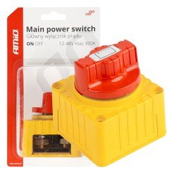 ΔΙΑΚΟΠΤΗΣ POWER-OFF ΜΠΑΤΑΡΙΑΣ ΣΕ ΒΑΣΗ 12-48V 300A  ΜΑΥΡΟ/ΧΡΥΣΟ AMIO - 1 Τεμ.-Amio-03839/AM ΔΙΑΚΟΠΤΗΣ POWER-OFF ΜΠΑΤΑΡΙΑΣ ΣΕ ΒΑΣΗ 12-48V 300A  ΜΑΥΡΟ/ΧΡΥΣΟ AMIO - 1 Τεμ.-Amio-03839/AM