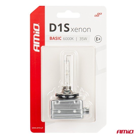 ΑΝΤΑΛΛΑΚΤΙΚΗ ΛΑΜΠΑ ΧΕΝΟΝ BASIC D1S 12V 6.000k 35W BLISTER CARD AMIO - 1 ΤΕΜ.-Amio-03864/AM ΑΝΤΑΛΛΑΚΤΙΚΗ ΛΑΜΠΑ ΧΕΝΟΝ BASIC D1S 12V 6.000k 35W BLISTER CARD AMIO - 1 ΤΕΜ.-Amio-03864/AM