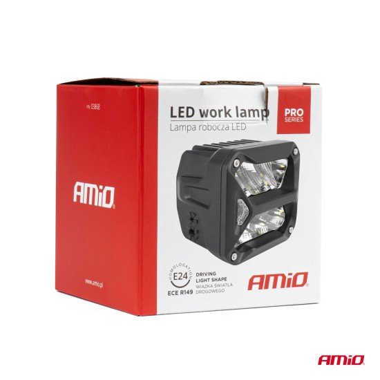 ΠΡΟΒΟΛΕΑΣ ΟΔΗΓΗΣΗΣ LED PRO IP67 10-30V 58W ΤΕΤΡΑΓΩΝΟΣ 107x102x86mm  ΑΜΙΟ - 1 ΤΕΜ.-Amio-03868/AM ΠΡΟΒΟΛΕΑΣ ΟΔΗΓΗΣΗΣ LED PRO IP67 10-30V 58W ΤΕΤΡΑΓΩΝΟΣ 107x102x86mm  ΑΜΙΟ - 1 ΤΕΜ.-Amio-03868/AM
