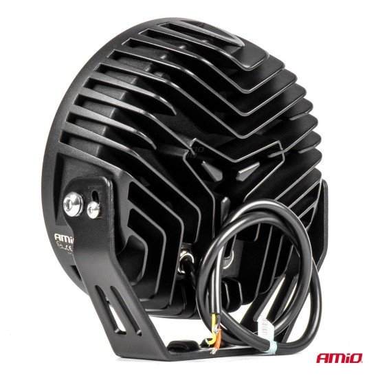 ΠΡΟΒΟΛΕΑΣ ΟΔΗΓΗΣΗΣ ΣΤΡΟΓΓΥΛΟΣ LED PRO IP67 9600lm 10-30V - 80W - 6000K - 16 LED - 178x178x65mm ΑΜΙΟ - 1 ΤΕΜ.-Amio-03871/AM ΠΡΟΒΟΛΕΑΣ ΟΔΗΓΗΣΗΣ ΣΤΡΟΓΓΥΛΟΣ LED PRO IP67 9600lm 10-30V - 80W - 6000K - 16 LED - 178x178x65mm ΑΜΙΟ - 1 ΤΕΜ.-Amio-03871/AM