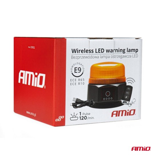 ΦΑΡΟΣ 12/24V ΠΟΡΤΟΚΑΛΙ 36 LED ΜΑΓΝΗΤΙΚΟΣ ΕΠΑΝΑΦΟΡΤΙΖΟΜΕΝΟΣ ΑΣΥΡΜΑΤΟΣ ΜΕ REMOTE CONTROL 123x110mm ΑΜΙΟ - 1 ΤΕΜ.-Amio-03932/AM ΦΑΡΟΣ 12/24V ΠΟΡΤΟΚΑΛΙ 36 LED ΜΑΓΝΗΤΙΚΟΣ ΕΠΑΝΑΦΟΡΤΙΖΟΜΕΝΟΣ ΑΣΥΡΜΑΤΟΣ ΜΕ REMOTE CONTROL 123x110mm ΑΜΙΟ - 1 ΤΕΜ.-Amio-03932/AM
