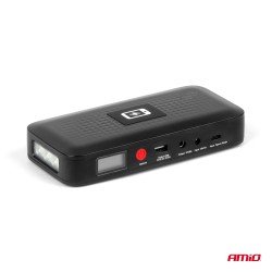 ΕΚΚΙΝΗΤΗΣ ΜΠΑΤΑΡΙΑΣ - STARTER POWERBANK 12V 4000mAh 800A  ΜΕ ΟΘΟΝΗ LCD & ΑΣΥΡΜΑΤΗ ΦΟΡΤΙΣΗ ΑΜΙΟ - 1 τεμ.-Amio-04055/AM ΕΚΚΙΝΗΤΗΣ ΜΠΑΤΑΡΙΑΣ - STARTER POWERBANK 12V 4000mAh 800A  ΜΕ ΟΘΟΝΗ LCD & ΑΣΥΡΜΑΤΗ ΦΟΡΤΙΣΗ ΑΜΙΟ - 1 τεμ.-Amio-04055/AM