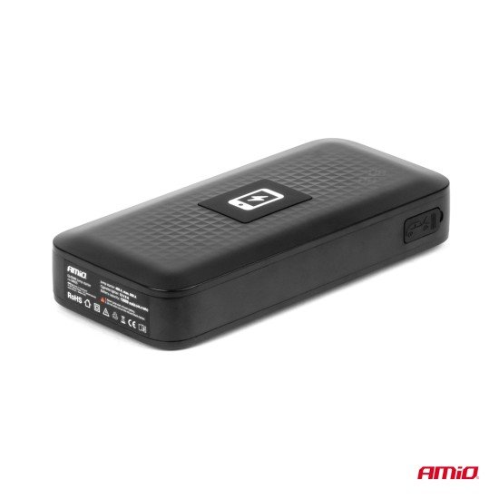 ΕΚΚΙΝΗΤΗΣ ΜΠΑΤΑΡΙΑΣ - STARTER POWERBANK 12V 4000mAh 800A  ΜΕ ΟΘΟΝΗ LCD & ΑΣΥΡΜΑΤΗ ΦΟΡΤΙΣΗ ΑΜΙΟ - 1 τεμ.-Amio-04055/AM ΕΚΚΙΝΗΤΗΣ ΜΠΑΤΑΡΙΑΣ - STARTER POWERBANK 12V 4000mAh 800A  ΜΕ ΟΘΟΝΗ LCD & ΑΣΥΡΜΑΤΗ ΦΟΡΤΙΣΗ ΑΜΙΟ - 1 τεμ.-Amio-04055/AM