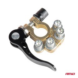 ΠΟΛΟΙ ΜΠΑΤΑΡΙΑΣ / ΑΚΡΟΔΕΚΤΕΣ 12V 40A ΜΕ ΣΦΙΓΚΤΗΡΕΣ & ΣΥΝΔΕΣΜΟΥΣ ΚΕΦΑΛΗΣ AMIO - ΣΕΤ-Amio-04058/AM ΠΟΛΟΙ ΜΠΑΤΑΡΙΑΣ / ΑΚΡΟΔΕΚΤΕΣ 12V 40A ΜΕ ΣΦΙΓΚΤΗΡΕΣ & ΣΥΝΔΕΣΜΟΥΣ ΚΕΦΑΛΗΣ AMIO - ΣΕΤ-Amio-04058/AM
