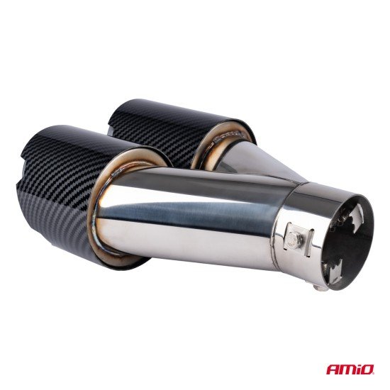 ΑΚΡΟ (ΜΠΟΥΚΑ) ΕΞΑΤΜΙΣΗΣ ΔΙΠΛΗ ΑΠΟΛΗΞΗ MT-029C RIGHT AKR ΧΡΩΜΙΟ/CARBON Φ32-52 245x(89χ2)mm AMIO - 1 τεμ.-Amio-04070/AM ΑΚΡΟ (ΜΠΟΥΚΑ) ΕΞΑΤΜΙΣΗΣ ΔΙΠΛΗ ΑΠΟΛΗΞΗ MT-029C RIGHT AKR ΧΡΩΜΙΟ/CARBON Φ32-52 245x(89χ2)mm AMIO - 1 τεμ.-Amio-04070/AM