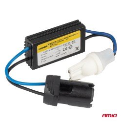 ΑΝΤΙΣΤΑΣΗ ΓΙΑ ΛΑΜΠΑΚΙΑ LED T10 W5W 12V 3.2W AMIO - 1 τεμ.-Amio-04087/AM ΑΝΤΙΣΤΑΣΗ ΓΙΑ ΛΑΜΠΑΚΙΑ LED T10 W5W 12V 3.2W AMIO - 1 τεμ.-Amio-04087/AM