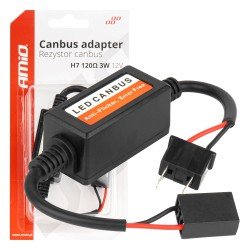 ΑΝΤΙΣΤΑΣΗ ΓΙΑ ΛΑΜΠΕΣ LED H7 12V 3W 120Ω (ΑΝΤΙΣΤΑΣΗ-ΨΕΥΤΗΣ-CANCELLER)  AMIO - 1 τεμ.-Amio-04088/AM ΑΝΤΙΣΤΑΣΗ ΓΙΑ ΛΑΜΠΕΣ LED H7 12V 3W 120Ω (ΑΝΤΙΣΤΑΣΗ-ΨΕΥΤΗΣ-CANCELLER)  AMIO - 1 τεμ.-Amio-04088/AM