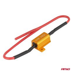 Amio - CANBUS Αντίσταση 39Ω 10W για LED Λάμπες – Anti Error - 1 τεμ. (04091/AM)-Amio-04091/AM