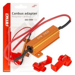 ΑΝΤΙΣΤΑΣΗ CAN-BUS 12V 50W 30Ω (CANCELLER)  ΑΜΙΟ - 1 τεμ.-Amio-04097/AM ΑΝΤΙΣΤΑΣΗ CAN-BUS 12V 50W 30Ω (CANCELLER)  ΑΜΙΟ - 1 τεμ.-Amio-04097/AM