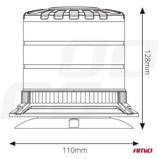 ΦΑΡΟΣ HEAVY DUTY W30M 12/24V ΠΟΡΤΟΚΑΛΙ 24LED ΜΑΓΝΗΤΙΚΟΣ/ΒΙΔΩΤΟΣ ΜΕ ΦΙΣ ΑΝΑΠΤΗΡΑ Υ128mm Φ110mm AMIO - 1 τεμ.-Amio-04111/AM ΦΑΡΟΣ HEAVY DUTY W30M 12/24V ΠΟΡΤΟΚΑΛΙ 24LED ΜΑΓΝΗΤΙΚΟΣ/ΒΙΔΩΤΟΣ ΜΕ ΦΙΣ ΑΝΑΠΤΗΡΑ Υ128mm Φ110mm AMIO - 1 τεμ.-Amio-04111/AM