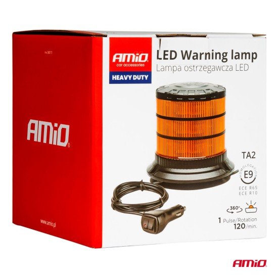 ΦΑΡΟΣ HEAVY DUTY W30M 12/24V ΠΟΡΤΟΚΑΛΙ 24LED ΜΑΓΝΗΤΙΚΟΣ/ΒΙΔΩΤΟΣ ΜΕ ΦΙΣ ΑΝΑΠΤΗΡΑ Υ128mm Φ110mm AMIO - 1 τεμ.-Amio-04111/AM ΦΑΡΟΣ HEAVY DUTY W30M 12/24V ΠΟΡΤΟΚΑΛΙ 24LED ΜΑΓΝΗΤΙΚΟΣ/ΒΙΔΩΤΟΣ ΜΕ ΦΙΣ ΑΝΑΠΤΗΡΑ Υ128mm Φ110mm AMIO - 1 τεμ.-Amio-04111/AM