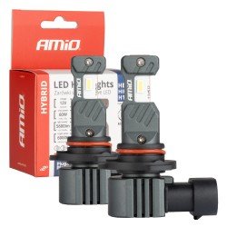 ΛΑΜΠΕΣ LED HΒ3 9005 / HIR1 / H10 12V 60W 6.000K 5.600lm +400% LED CAN-BUS HYBRID SERIES AMIO - 2 ΤΕΜ.-Amio-04117/AM ΛΑΜΠΕΣ LED HΒ3 9005 / HIR1 / H10 12V 60W 6.000K 5.600lm +400% LED CAN-BUS HYBRID SERIES AMIO - 2 ΤΕΜ.-Amio-04117/AM