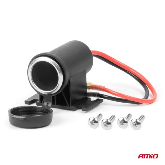 ΠΡΙΖΑ ΜΕ ΜΟΝΗ ΥΠΟΔΟΧΗ ΓΙΑ ΦΙΣ ΑΝΑΠΤΗΡΑ 12/24V ΑΔΙΑΒΡΟΧΗ AMIO - 1 τεμ.-Amio-04129/AM ΠΡΙΖΑ ΜΕ ΜΟΝΗ ΥΠΟΔΟΧΗ ΓΙΑ ΦΙΣ ΑΝΑΠΤΗΡΑ 12/24V ΑΔΙΑΒΡΟΧΗ AMIO - 1 τεμ.-Amio-04129/AM