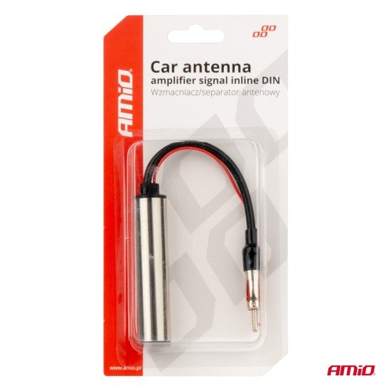 ΕΝΙΣΧΥΤΗΣ ΣΗΜΑΤΟΣ ΚΕΡΑΙΑΣ DIN 12V/24V - AM/FM  AMIO - 1 τεμ.-Amio-04132/AM ΕΝΙΣΧΥΤΗΣ ΣΗΜΑΤΟΣ ΚΕΡΑΙΑΣ DIN 12V/24V - AM/FM  AMIO - 1 τεμ.-Amio-04132/AM