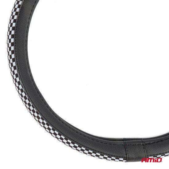 ΚΑΛΥΜΜΑ ΤΙΜΟΝΙΟΥ SWC-60 (M) 37>39cm ΜΑΥΡΟ ΜΕ ΣΧΕΔΙΟ ΑΣΠΡΟΜΑΥΡΗ ΣΚΑΚΙΕΡΑ AMIO - 1 ΤΕΜ.-Amio-04170/AM ΚΑΛΥΜΜΑ ΤΙΜΟΝΙΟΥ SWC-60 (M) 37>39cm ΜΑΥΡΟ ΜΕ ΣΧΕΔΙΟ ΑΣΠΡΟΜΑΥΡΗ ΣΚΑΚΙΕΡΑ AMIO - 1 ΤΕΜ.-Amio-04170/AM