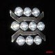 ΠΡΟΒΟΛΕΑΣ ΕΡΓΑΣΙΑΣ ΤΕΤΡΑΓΩΝΟΣ LED 54W 9-36V 10.000lm 6.500K 110x110x38mm AWL68 AMIO - 1 ΤΕΜ.-Amio-04209/AM