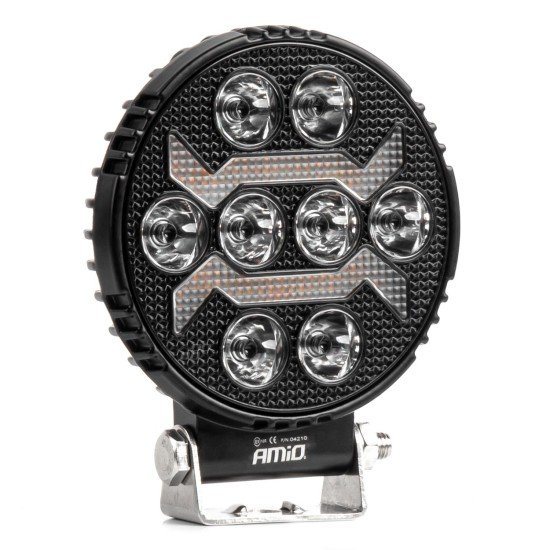 ΠΡΟΒΟΛΕΑΣ ΕΡΓΑΣΙΑΣ ΣΤΡΟΓΓΥΛΟΣ LED 54W 9-36V 10.000lm 6.500K AWL69 AMIO - 1 ΤΕΜ.-Amio-04210/AM ΠΡΟΒΟΛΕΑΣ ΕΡΓΑΣΙΑΣ ΣΤΡΟΓΓΥΛΟΣ LED 54W 9-36V 10.000lm 6.500K AWL69 AMIO - 1 ΤΕΜ.-Amio-04210/AM