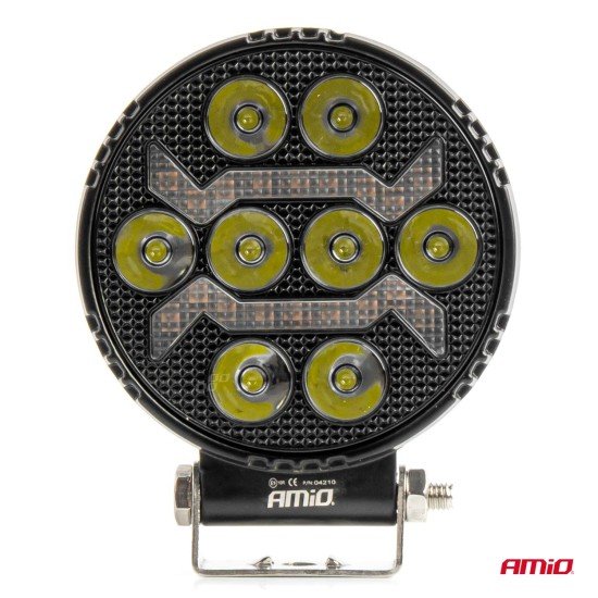 ΠΡΟΒΟΛΕΑΣ ΕΡΓΑΣΙΑΣ ΣΤΡΟΓΓΥΛΟΣ LED 54W 9-36V 10.000lm 6.500K AWL69 AMIO - 1 ΤΕΜ.-Amio-04210/AM ΠΡΟΒΟΛΕΑΣ ΕΡΓΑΣΙΑΣ ΣΤΡΟΓΓΥΛΟΣ LED 54W 9-36V 10.000lm 6.500K AWL69 AMIO - 1 ΤΕΜ.-Amio-04210/AM