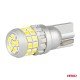 ΛΑΜΠΑΚΙΑ T10 W5W 12V/24V LED CAN-BUS 30xSMD 2016 ΛΕΥΚΟ 5500K ΑΜΙΟ - 2 ΤΕΜ.-Amio-04233/AM