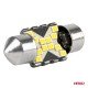 ΛΑΜΠΑΚΙΑ ΠΛΑΦΟΝΙΕΡΑΣ 31mm 12/24V C5W 5500K 12xSMD 2016 CAN-BUS FESTOON (ΛΕΥΚΟ) ΑΜΙΟ - 2 ΤΕΜ.-Amio-04235/AM ΛΑΜΠΑΚΙΑ ΠΛΑΦΟΝΙΕΡΑΣ 31mm 12/24V C5W 5500K 12xSMD 2016 CAN-BUS FESTOON (ΛΕΥΚΟ) ΑΜΙΟ - 2 ΤΕΜ.-Amio-04235/AM