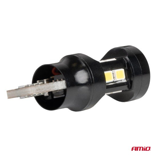 Amio - ΛΑΜΠΑΚΙΑ LED T15 W16W 12V/24V LED CAN-BUS 15xSMD 2835 ΛΕΥΚΟ ΦΩΣ 5.500K (ΣΕ ΧΡΩΜΑ ΜΑΥΡΟ) - 2 ΤΕΜ. (04245/AM)-Amio-04245/AM Amio - ΛΑΜΠΑΚΙΑ LED T15 W16W 12V/24V LED CAN-BUS 15xSMD 2835 ΛΕΥΚΟ ΦΩΣ 5.500K (ΣΕ ΧΡΩΜΑ ΜΑΥΡΟ) - 2 ΤΕΜ. (04245/AM)-Amio-04245/AM