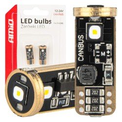 ΛΑΜΠΑΚΙΑ T10 W5W 12V/24V LED CAN-BUS 3xSMD 3838 ΛΕΥΚΟ 5500K ΑΜΙΟ - 2 ΤΕΜ.-Amio-04246/AM ΛΑΜΠΑΚΙΑ T10 W5W 12V/24V LED CAN-BUS 3xSMD 3838 ΛΕΥΚΟ 5500K ΑΜΙΟ - 2 ΤΕΜ.-Amio-04246/AM