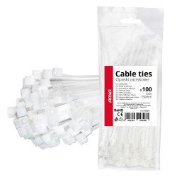 ΔΕΜΑΤΙΚΑ/ΔΕΤΙΚΑ ΚΑΛΩΔΙΩΝ TIE WRAP (ΤΑΙΡΑΠ) 3.6 x 150mm (ΛΕΥΚΟ)  ΑΜΙΟ - 100 ΤΕΜ.-Amio-04308/AM ΔΕΜΑΤΙΚΑ/ΔΕΤΙΚΑ ΚΑΛΩΔΙΩΝ TIE WRAP (ΤΑΙΡΑΠ) 3.6 x 150mm (ΛΕΥΚΟ)  ΑΜΙΟ - 100 ΤΕΜ.-Amio-04308/AM