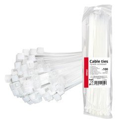 ΔΕΜΑΤΙΚΑ/ΔΕΤΙΚΑ ΚΑΛΩΔΙΩΝ TIE WRAP (ΤΑΙΡΑΠ) 3.6 x 300mm (ΛΕΥΚΟ)  ΑΜΙΟ - 100 ΤΕΜ.-Amio-04309/AM ΔΕΜΑΤΙΚΑ/ΔΕΤΙΚΑ ΚΑΛΩΔΙΩΝ TIE WRAP (ΤΑΙΡΑΠ) 3.6 x 300mm (ΛΕΥΚΟ)  ΑΜΙΟ - 100 ΤΕΜ.-Amio-04309/AM