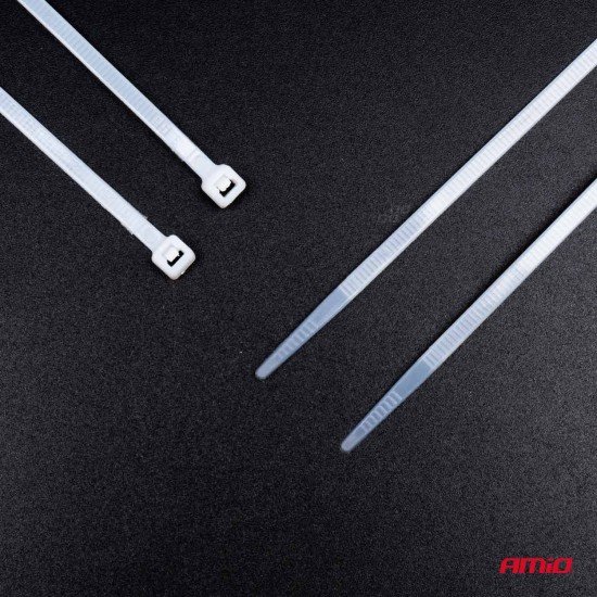 ΔΕΜΑΤΙΚΑ/ΔΕΤΙΚΑ ΚΑΛΩΔΙΩΝ TIE WRAP (ΤΑΙΡΑΠ) 4.8 x 300mm (ΛΕΥΚΟ) - 100 ΤΕΜ. -Amio-04311/AM ΔΕΜΑΤΙΚΑ/ΔΕΤΙΚΑ ΚΑΛΩΔΙΩΝ TIE WRAP (ΤΑΙΡΑΠ) 4.8 x 300mm (ΛΕΥΚΟ) - 100 ΤΕΜ. -Amio-04311/AM