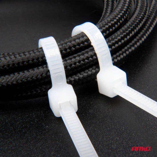ΔΕΜΑΤΙΚΑ/ΔΕΤΙΚΑ ΚΑΛΩΔΙΩΝ TIE WRAP (ΤΑΙΡΑΠ) 4.8 x 300mm (ΛΕΥΚΟ) - 100 ΤΕΜ. -Amio-04311/AM ΔΕΜΑΤΙΚΑ/ΔΕΤΙΚΑ ΚΑΛΩΔΙΩΝ TIE WRAP (ΤΑΙΡΑΠ) 4.8 x 300mm (ΛΕΥΚΟ) - 100 ΤΕΜ. -Amio-04311/AM