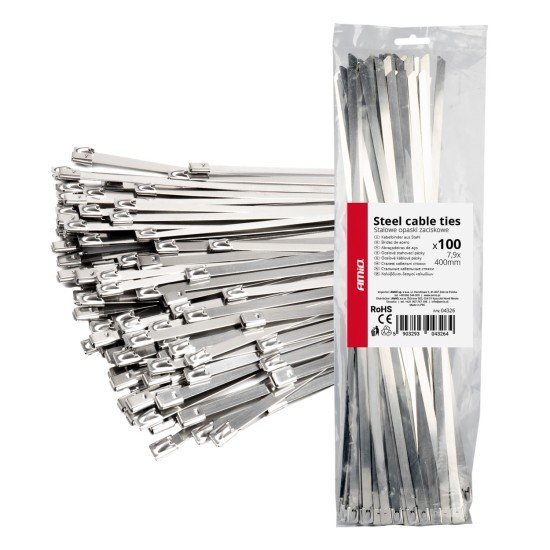 ΔΕΜΑΤΙΚΑ/ΔΕΤΙΚΑ ΚΑΛΩΔΙΩΝ TIE WRAP (ΤΑΙΡΑΠ) ΜΕΤΑΛΛΙΚΑ 7,9 x 400mm ΑΜΙΟ - 100 ΤΕΜ.-Amio-04326/AM ΔΕΜΑΤΙΚΑ/ΔΕΤΙΚΑ ΚΑΛΩΔΙΩΝ TIE WRAP (ΤΑΙΡΑΠ) ΜΕΤΑΛΛΙΚΑ 7,9 x 400mm ΑΜΙΟ - 100 ΤΕΜ.-Amio-04326/AM