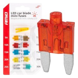 ΑΣΦΑΛΕΙΕΣ MINI BLADE (ΜΑΧΑΙΡΩΤΕΣ) & ΕΡΓΑΛΕΙΟ ΑΦΑΙΡΕΣΗΣ ΚΑΡΤΕΛΑ (5A/10A/15A/ 20A/25A)  -10 ΤΕΜ.-Amio-04340/AM ΑΣΦΑΛΕΙΕΣ MINI BLADE (ΜΑΧΑΙΡΩΤΕΣ) & ΕΡΓΑΛΕΙΟ ΑΦΑΙΡΕΣΗΣ ΚΑΡΤΕΛΑ (5A/10A/15A/ 20A/25A)  -10 ΤΕΜ.-Amio-04340/AM