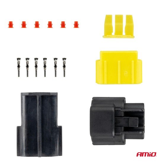 ΦΙΣΑ ΣΥΝΔΕΣΗΣ ΜΕ ΥΠΟΔΟΧΗ 3 PIN Φ2,2mm ΑΔΙΑΒΡΟΧΗ AMIO - 1 τεμ.-Amio-04347/AM ΦΙΣΑ ΣΥΝΔΕΣΗΣ ΜΕ ΥΠΟΔΟΧΗ 3 PIN Φ2,2mm ΑΔΙΑΒΡΟΧΗ AMIO - 1 τεμ.-Amio-04347/AM
