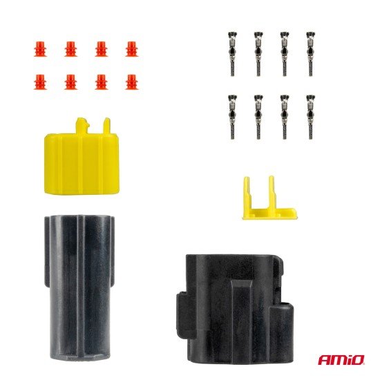 ΦΙΣΑ ΣΥΝΔΕΣΗΣ ΜΕ ΥΠΟΔΟΧΗ 4 PIN Φ2,2mm ΑΔΙΑΒΡΟΧΗ AMIO - 1 τεμ.-Amio-04348/AM ΦΙΣΑ ΣΥΝΔΕΣΗΣ ΜΕ ΥΠΟΔΟΧΗ 4 PIN Φ2,2mm ΑΔΙΑΒΡΟΧΗ AMIO - 1 τεμ.-Amio-04348/AM
