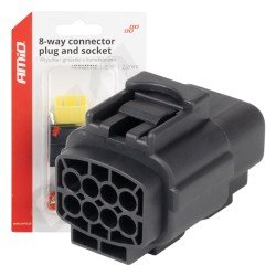 ΦΙΣΑ ΣΥΝΔΕΣΗΣ ΜΕ ΥΠΟΔΟΧΗ 8 PIN Φ2,2mm ΑΔΙΑΒΡΟΧΗ AMIO - 1 τεμ.-Amio-04350/AM ΦΙΣΑ ΣΥΝΔΕΣΗΣ ΜΕ ΥΠΟΔΟΧΗ 8 PIN Φ2,2mm ΑΔΙΑΒΡΟΧΗ AMIO - 1 τεμ.-Amio-04350/AM