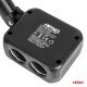 ΑΝΤΑΠΤΟΡΑΣ ΑΝΑΠΤΗΡΑ 12/24V 100W ΜΑΥΡΟΣ/2 ΘΕΣΕΙΣ/1xUSB-A+1xUSB-C/ΠΕΡΙΣΤΡΟΦΗ 180 ΜΟΙΡΩΝ ΑΜΙΟ - 1 ΤΕΜ.-Amio-04357/AM ΑΝΤΑΠΤΟΡΑΣ ΑΝΑΠΤΗΡΑ 12/24V 100W ΜΑΥΡΟΣ/2 ΘΕΣΕΙΣ/1xUSB-A+1xUSB-C/ΠΕΡΙΣΤΡΟΦΗ 180 ΜΟΙΡΩΝ ΑΜΙΟ - 1 ΤΕΜ.-Amio-04357/AM