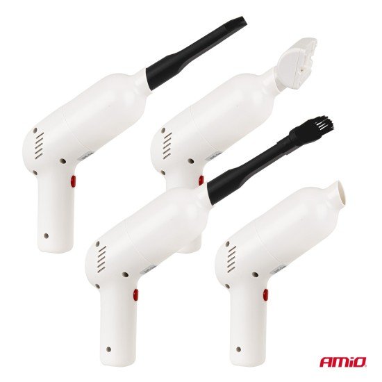 Amio - Ασύρματη Ηλεκτρική Σκούπα Αυτοκινήτου VC-07 40W 4,5 kPa με Φίλτρο HEPA – USB-C - 1 Τεμ. (04415/AM)-Amio-04415/AM Amio - Ασύρματη Ηλεκτρική Σκούπα Αυτοκινήτου VC-07 40W 4,5 kPa με Φίλτρο HEPA – USB-C - 1 Τεμ. (04415/AM)-Amio-04415/AM