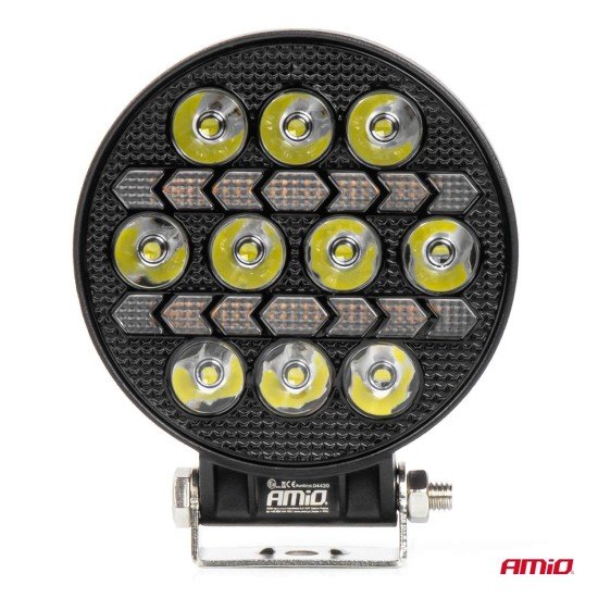 Amio - Προβολέας Εργασίας LED AWL76 45W 3000lm 6500K με Λευκό + Κίτρινο φώς προειδοποίησης  9/36V - 1 τεμ. (04420/AM)-Amio-04420/AM