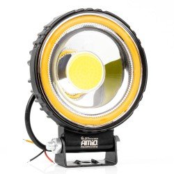 Amio - Προβολέας Εργασίας LED AWL83 FLOOD 48W 3600lm 6500K με σταθερή Κίτρινη LED μπάρα - 1 τεμ. (04427/AM)-Amio-04427/AM