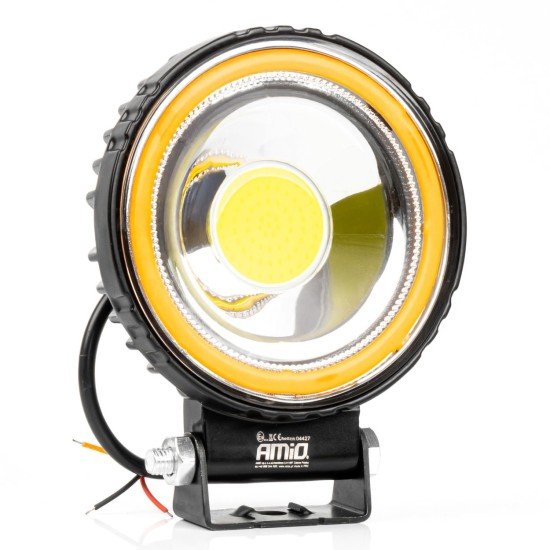 Amio - Προβολέας Εργασίας LED AWL83 FLOOD 48W 3600lm 6500K με σταθερή Κίτρινη LED μπάρα - 1 τεμ. (04427/AM)-Amio-04427/AM