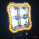 Amio - Προβολέας Εργασίας LED AWL84 FLOOD 48W 4800lm 6500K με σταθερή Κίτρινη LED μπάρα – 9–36V - 1 τεμ. (04428/AM)-Amio-04428/AM