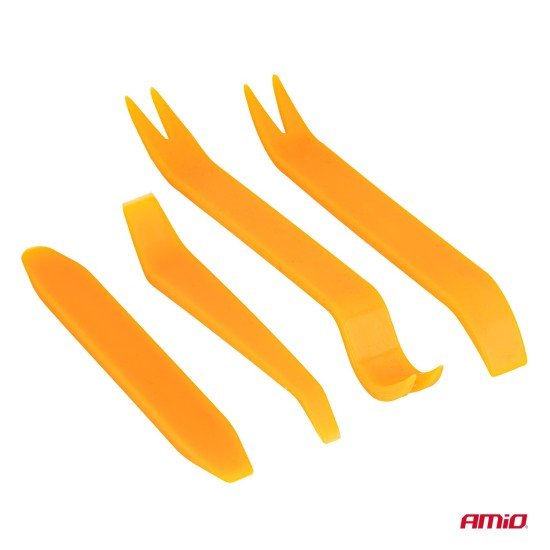 Amio - Σετ Κλιπς & Πριτσινιών Αμαξώματος με Εργαλεία Αφαίρεσης 650 τεμ. – Για Αυτοκίνητα & Μοτοσυκλέτες - 1 τεμ. (04433/AM)-Amio-04433/AM