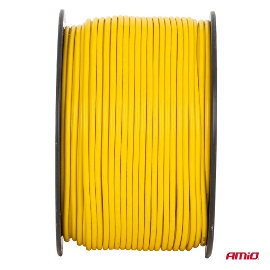 Amio - Μονόκλωνο Καλώδιο Εγκατάστασης CCA 1×1mm² 100m – 5A / 12-230V - 1 τεμ. (04448/AM)-Amio-04448/AM