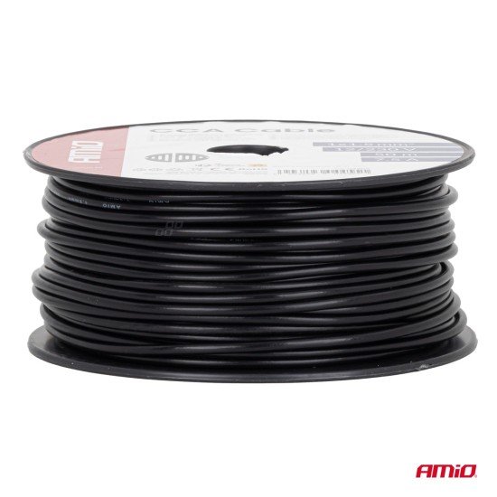 Amio - Μονόκλωνο Καλώδιο Εγκατάστασης CCA 1×1,5mm² 50m – 12/230V - 1 τεμ. (04455/AM)-Amio-04455/AM