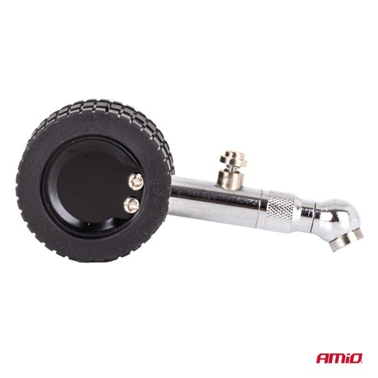 Amio - Μηχανικό μανόμετρο πίεσης ελαστικών 7 bar με περιστρεφόμενη κεφαλή και βαλβίδα εκτόνωσης – Αναλογικό υψηλής ακρίβειας - 1 τεμ. (04469/AM)-Amio-04469/AM